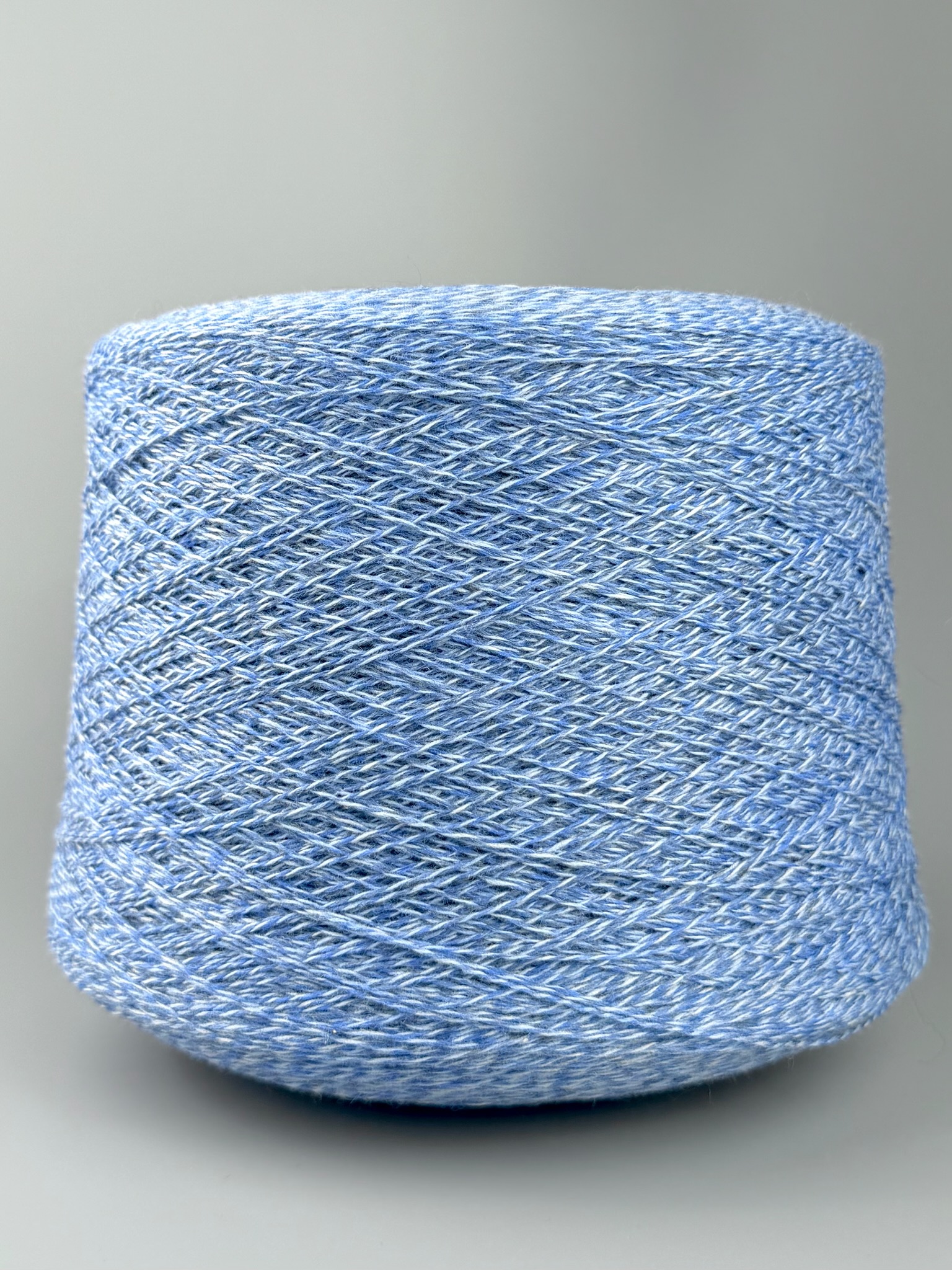 Botto Poala Art. Camargue 2/15 – Merino Supergeelong mouliné Garn col. C370 Blau foto 2